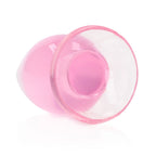 Realrock Crystal Clear 4.5 Inch Suction Cup Butt Plug > Anal Range > Butt Plugs