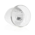 Realrock Crystal Clear 11.5 cm Suction Cup Butt Plug > Anal Range > Butt Plugs