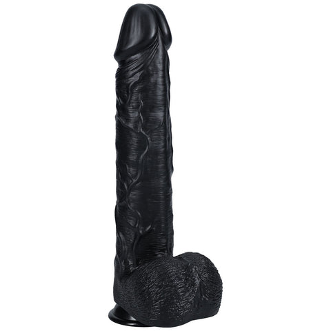 RealRock 38cm Extra Long Dildo with Balls – 15 Inch Dildo > Dildos > Oversized Toys