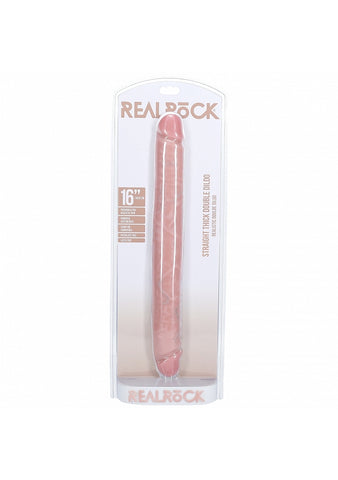 Realrock 40cm Thick Double Dildo Flesh Flesh Double Dongs