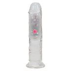 Realrock 6 Inch Clear Wireless LED Vibrating Dong > Vibrators > Realistic Vibrators