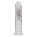 Realrock 6 Inch Clear Wireless LED Vibrating Dong > Vibrators > Realistic Vibrators