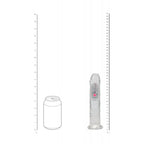 REALROCK 7 Inch Clear LED Wireless Vibrating Dong > Vibrators > Realistic Vibrators