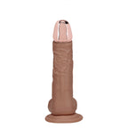 RealRock Metal Head 6 Inch USB Rechargeable Vibrating Dildo with Remote > Dildos > Realistic Dildos