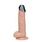 RealRock Metal Head 7 Inch – USB Rechargeable Vibrating Dildo with Remote > Dildos > Realistic Dildos