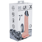 RealRock Metal Head 7 Inch – USB Rechargeable Vibrating Dildo with Remote > Dildos > Realistic Dildos