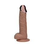 RealRock Metal Head 7 Inch Rechargeable Vibrating Dildo with Remote > Dildos > Realistic Dildos