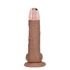 RealRock Metal Head Rechargeable Vibrating Dildo with Remote – 6, 7 or 8 Inch > Dildos > Realistic Dildos