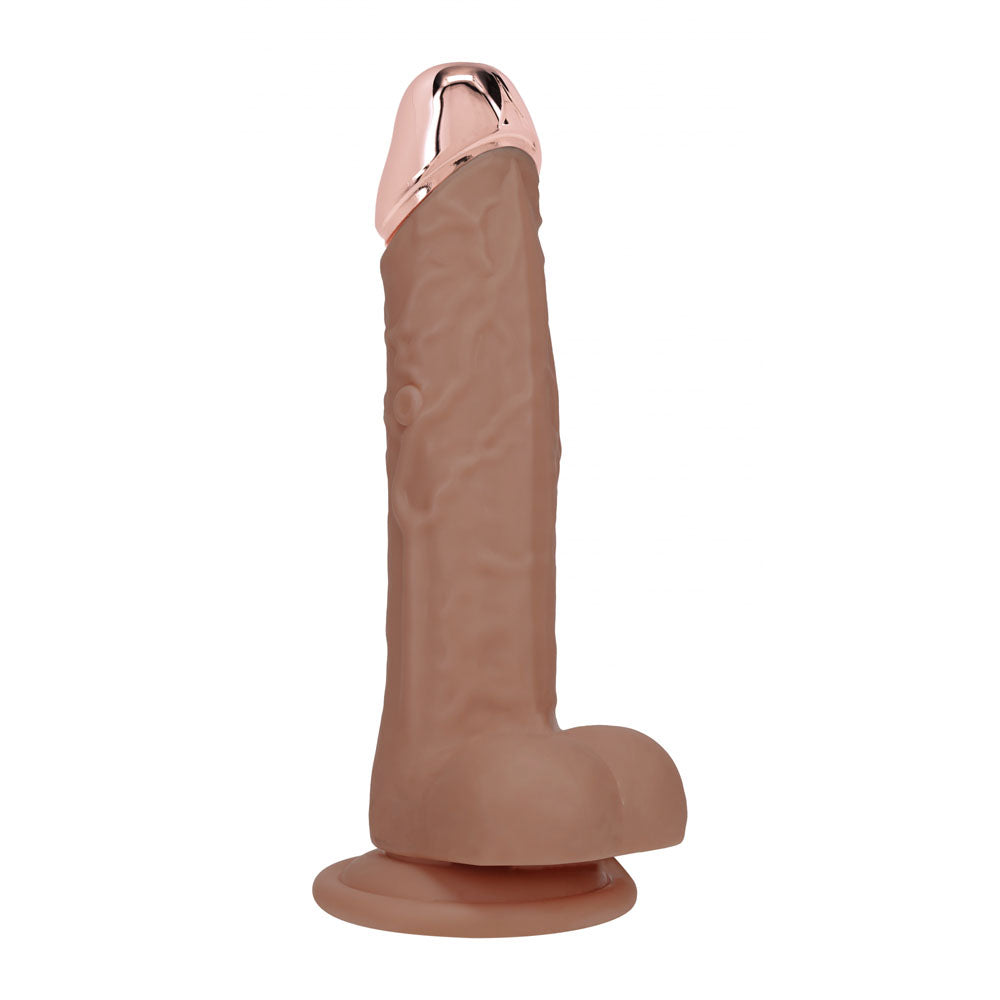 RealRock Metal Head 8 Inch USB Rechargeable Dildo with Wireless Remote > Dildos > Realistic Dildos