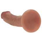 Realrock Dual Density Silicone Skin-Like Curved Dildo 6-Inch DONGS