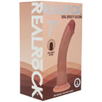 Realrock Dual Density Silicone Curved Dildo 7 Inches > Dildos > Realistic Dildos