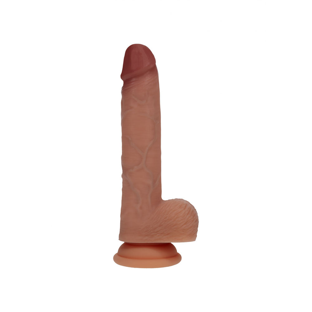 Realrock Dual Density - Rechargeable Vibrating Thrusting 7 Inch Dildo > Dildos > Realistic Dildos