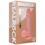 Realrock Dual Density - Silicone 8 Inch Vibrating Thrusting Dildo > Dildos > Thrusting Dildos
