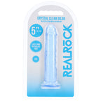 Realrock Realistic Smooth Suction Base Dildo - 5 Inch > Dildos > Realistic Dildos