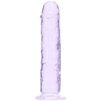 Realrock Crystal Clear – Smooth Streamlined Suction Cup Dildo 5" > Dildos > Realistic Dildos