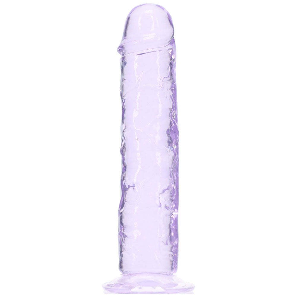 Realrock Crystal Clear – Smooth Streamlined Suction Cup Dildo 5" > Dildos > Realistic Dildos