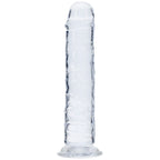 Realrock Crystal Clear Dildo – Suction Cup Base 5 Inch > Dildos > Slim Dildos