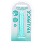 Realrock Crystal Clear – Streamlined Suction Cup Dildo DONGS