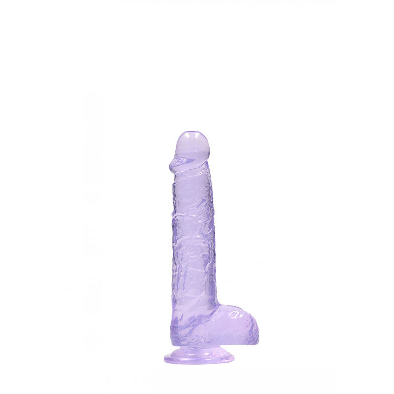 REALROCK Realistic Dildo with Balls – 15.2 cm Silicone Dong with Suction Cup Base > Dildos > Realistic Dildos
