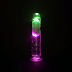 REALROCK 7 Inch Clear LED Wireless Vibrating Dong > Vibrators > Realistic Vibrators