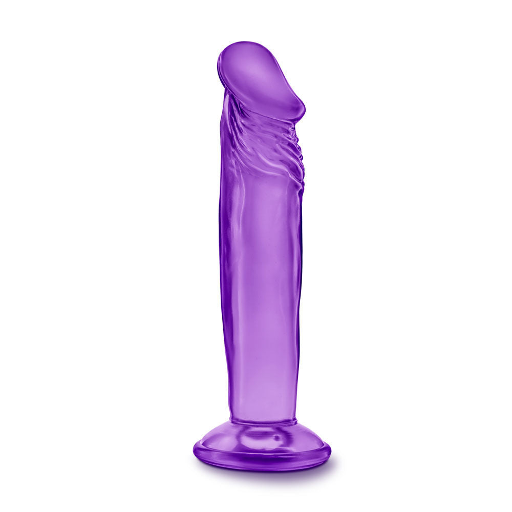 B Yours Sweet n' Small (Purple) – 6 Inch Suction Cup Dildo Purple > Dildos > Slim Dildos Main image