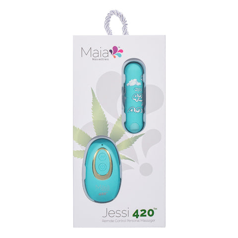 Maia JESSI 420 Remote 7.6 cm USB Rechargeable Bullet Vibrator BULLETS