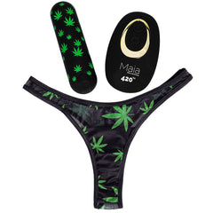 Maia Date Night 420 Panty Vibe - S/M with USB Bullet & Remote BULLETS & EGGS