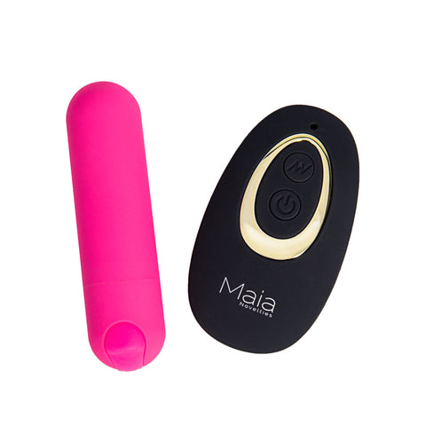 Maia Date Night Panty Vibe L/XL with Pink USB Bullet & Remote Panty Vibrators