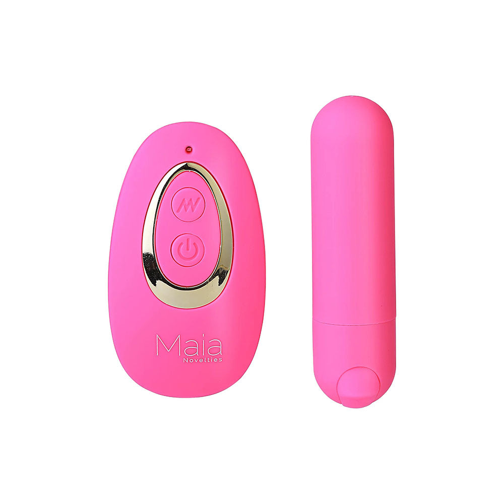 Maia JESSI Remote 7.6 cm Bullet with Remote Control > Vibrators > Mini Vibrators