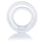 RingO 2 Dual Cock Ring – Dual Loop Penis and Testicles Ring Clear > Cock Ring > Single