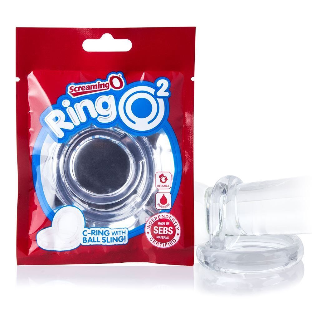 Screaming O RingO 2 – Waterproof Stretchy Silicone Dual Cock and Ball Ring > Cock Ring > Single