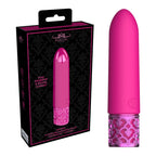 ROYAL GEMS Imperial Silicone Bullet 10 cm Rechargeable Pink > Vibrators > Mini Vibrators