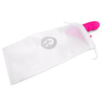 Rabbit Essentials Clitoral Suction Rabbit Vibrator Hot Pink with Body-Safe Silicone and Satin Storage Bag > Vibrators > Ladies > Rabbit Multi