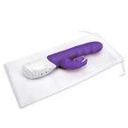 Rabbit Essentials Clitoral Suction Rabbit Vibrator - Purple