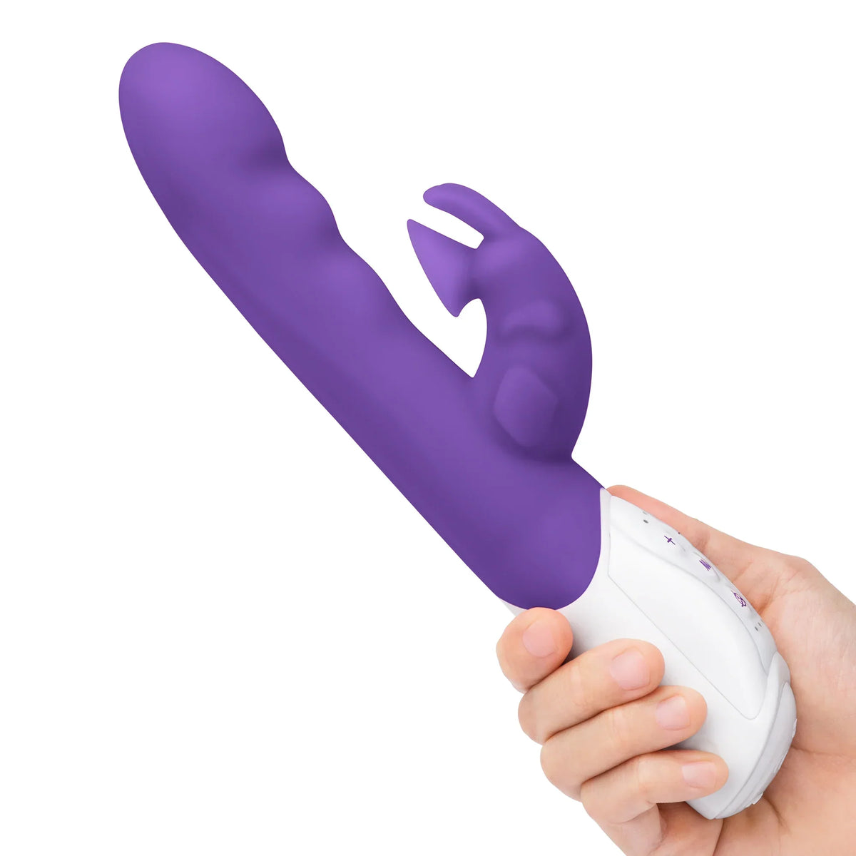 Rabbit Essentials Clitoral Suction Rabbit Vibrator - Purple