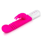 Rabbit Essentials Slim Shaft Thrusting G-Spot Rabbit Vibrator with Satin Storage Bag > Vibrators > Ladies > Rabbit Multi