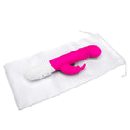Rabbit Essentials Slim Shaft Thrusting G-Spot Rabbit Vibrator with Satin Storage Bag > Vibrators > Ladies > Rabbit Multi