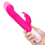 Rabbit Essentials Slim Shaft Thrusting G-Spot Rabbit Vibrator with Satin Storage Bag > Vibrators > Ladies > Rabbit Multi