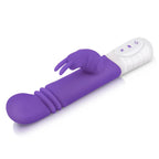 Rabbit Essentials Slim Shaft Thrusting G-Spot Rabbit Vibrator with Satin Storage Bag > Vibrators > Ladies > Rabbit Multi