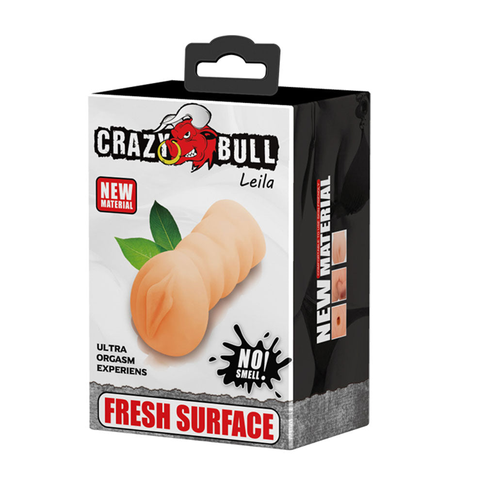 Crazy Bull Leila – Realistic Compact Vagina Stroker > Sex Toys For Men > Masturbators > Manual