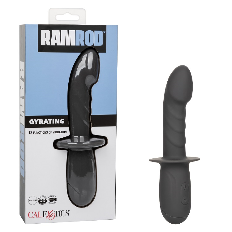Ramrod Gyrating – 12 Function Textured Shaft Vibrator > Anal Range > Prostate Plugs Main image