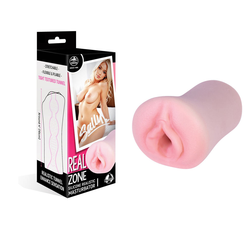 Real Zone Vagina Stroker Mini for Intense Solo Pleasure Flesh Strokers - Manual
