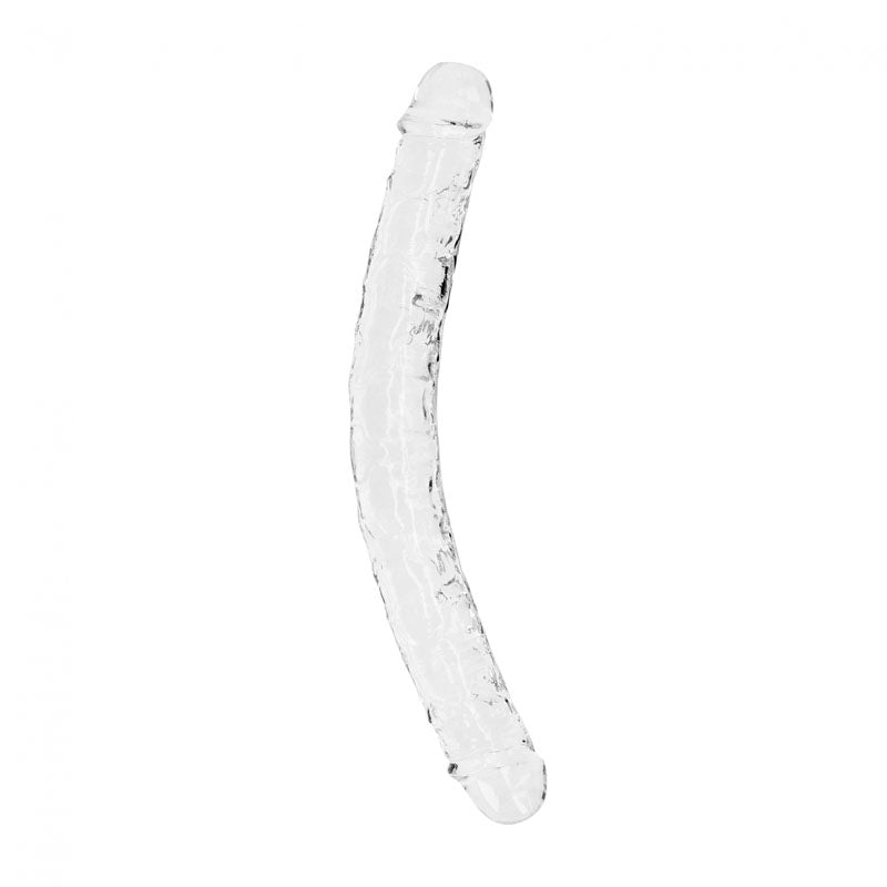 Realrock 34 Centimeter Double Dong Clear 14 Inch Double Ended Dildo > Dildos > Double Dildos