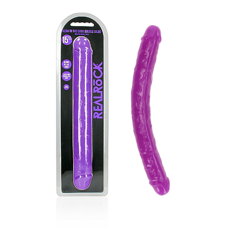 Realrock 38 Centimeter Double Dong Glow 15 Inch > Dildos > Double Dildos Main image