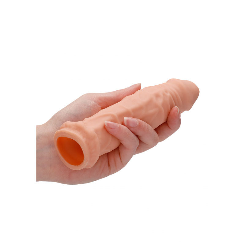 Realrock 6 Inch Realistic Penis Sleeve 15.2 cm Penis Extension Sleeve > Sex Toys For Men > Penis Sleeves
