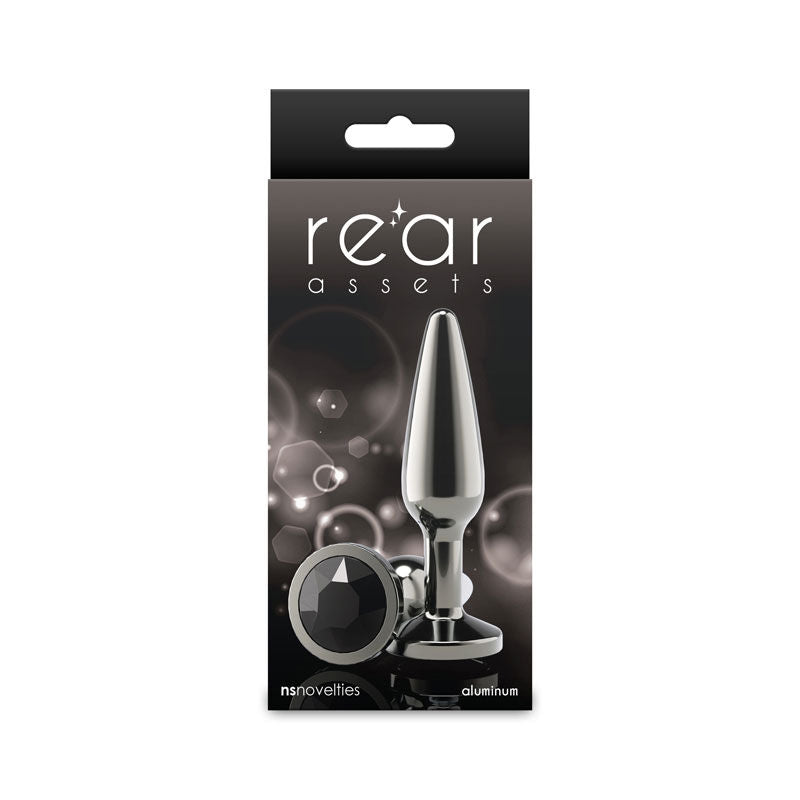 Rear Assets Tapered (Gunmetal Black) – Lightweight Anal Plug Butt Plugs