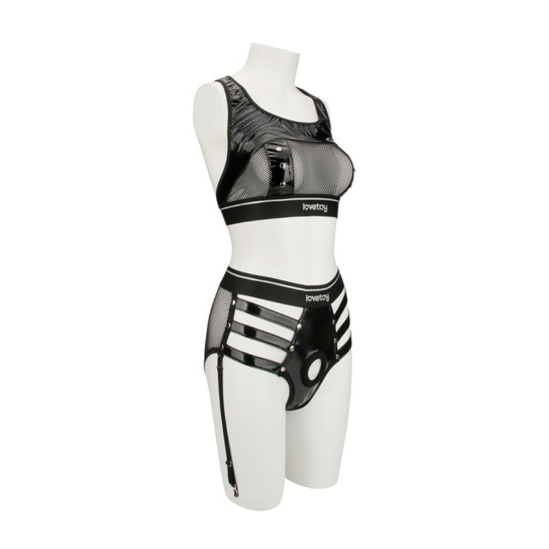 Rebellion Reign Iconic Harness Strap On Set L/XL STRAP-ONS