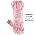 Rebellion Reign Ebony Silky Bondage Rope 10 Meter – Luxury Bondage Rope > Bondage Gear > Rope