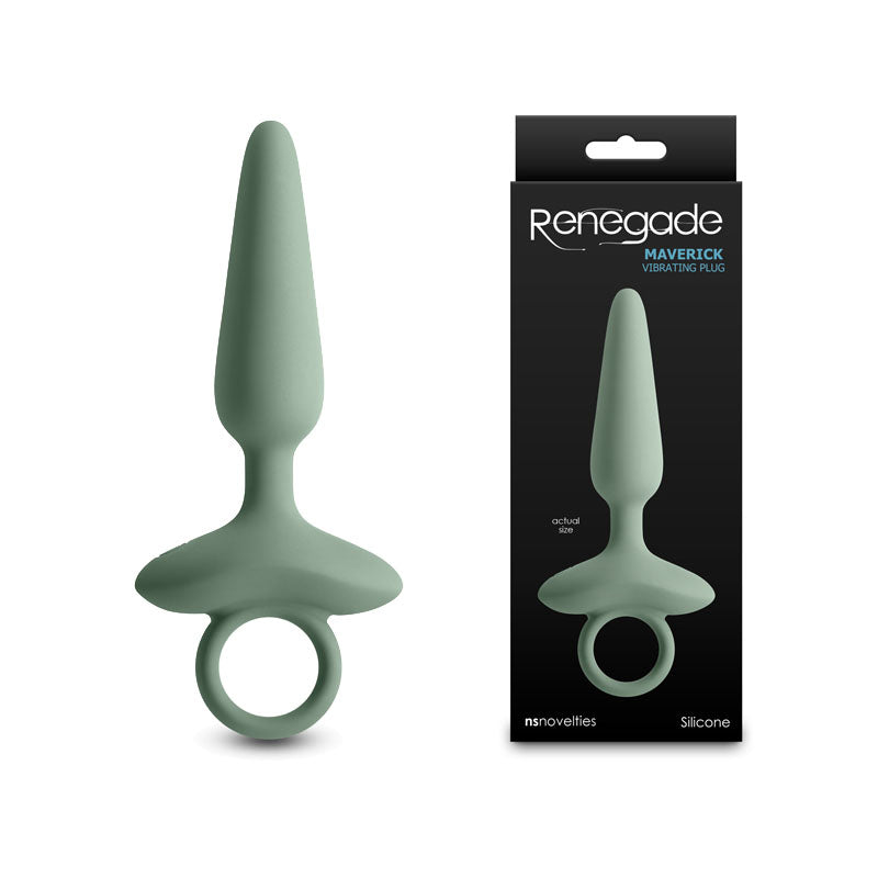 Renegade Maverick Sage 15 Centimeter Vibrating Butt Plug > Anal Range > Vibrating Butt Plugs