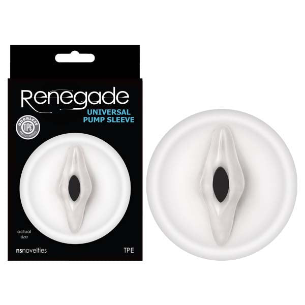 Renegade Universal Pump Sleeve Clear Vagina Default Title PUMPS